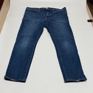 Madewell Men's Dark Blue Straight Jeans